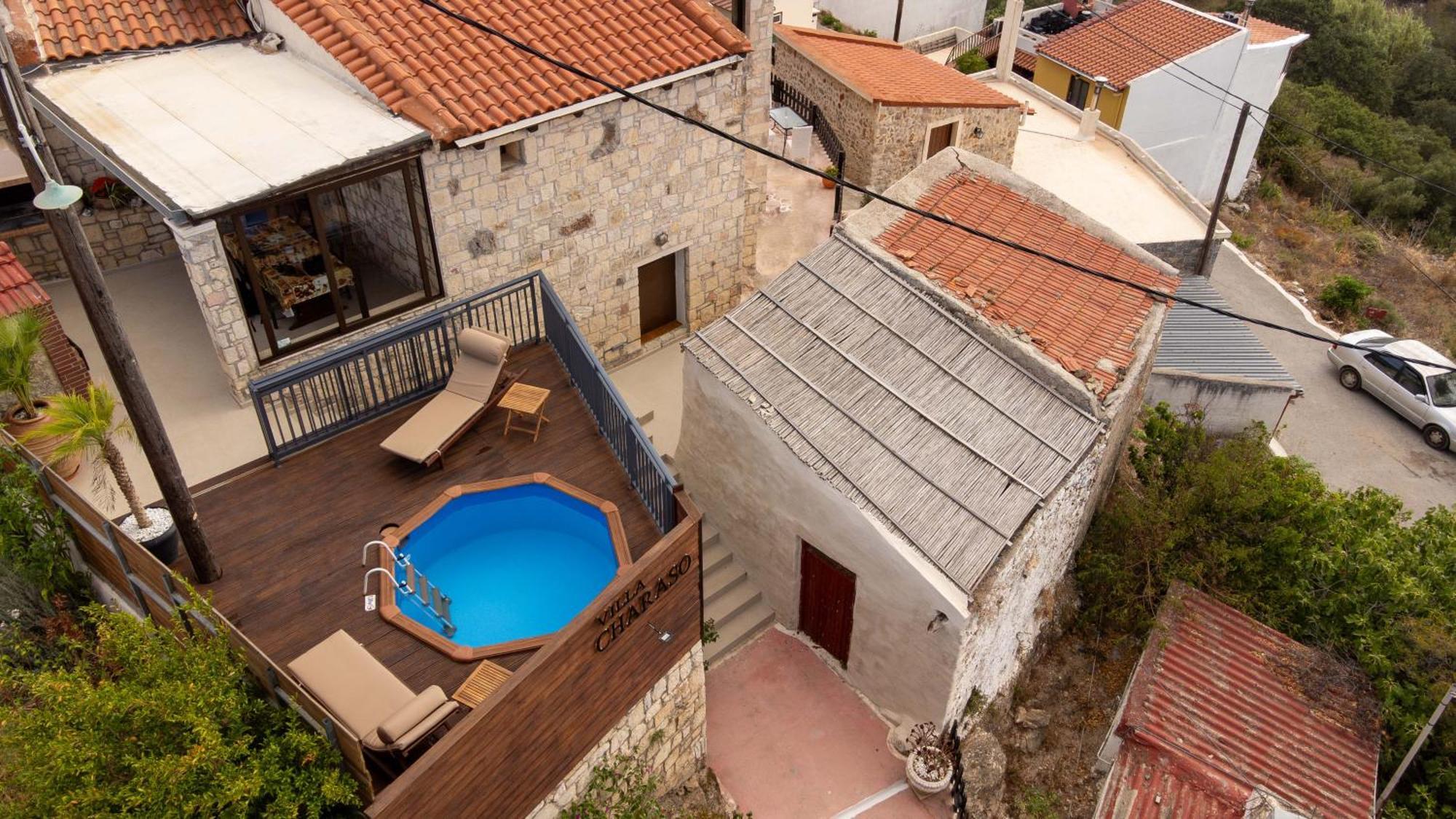Villa Charaso Giorgio - private pool by Estia Kharason Esterno foto